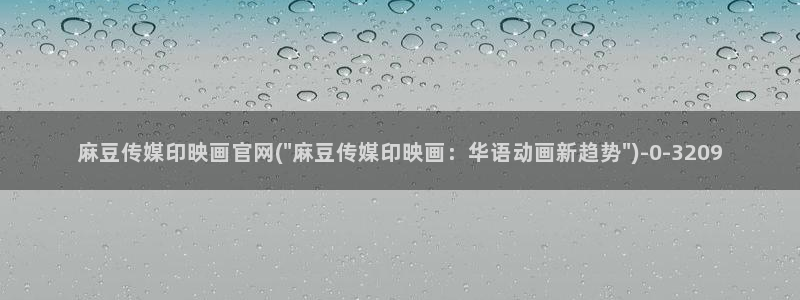 麻豆传媒91官网